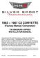 C2 CORVETTE (Factory Manual Conversion)