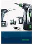 DRILLING AND SCREWDRIVING. Product range. Tools for the toughest demands