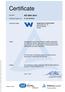 Certificate. Standard ISO 9001:2015. Certificate Registr. No /07. Wuppermann Austria GmbH Gußstahlwerkstr Judenburg Austria