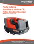 Parts Catalog Nautilus & Nautilus CE Rider Scrubber/Sweeper Models: Diesel, Gasoline, & LPG
