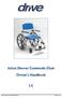 Aston Shower Commode Chair Owner s Handbook