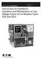 Instructions for Installation, Operation and Maintenance of Low Voltage Power Circuit Breakers Types DSII and DSLII