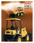Stable Ride, Smooth to Operate, Great Mobility on Big Jobsites, Highly Maneuverable in Tight Areas.