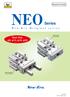 Registered Design. RoHS Compliant. Series NEOK. Bore Size φ8 φ12 φ16 φ20 NEOKF. Issued by CAT No. NEOK 18-01