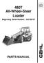 480T All-Wheel-Steer. Loader