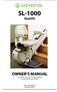 SL-1000 Stairlift OWNER S MANUAL