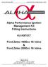 Alpha Performance Ignition Management Kit Fitting Instructions. Kit K Ford Zetec 1800cc 16 Valve & Ford Zetec 2000cc 16 Valve
