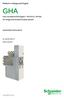 GHA. Medium-voltage switchgear. Gas-insulated switchgear 40.5 kv ( 40 ka) for single and double busbar panels. Assembly Instructions