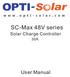 SC-Max 48V series. User Manual. Solar Charge Controller 30A