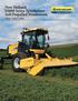 New Holland H8000 Series Speedrower Self-Propelled Windrowers H8040 H8060 H8080