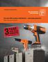 The new FEIN cordless drill/drivers extremely powerful! With over 115 years of expertise. YEAR. FEIN Plus GUARANTEE