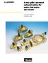 2-way pilot operated solenoid valves for water, hot water and steam. Catalogue 8658/GB December 1999