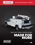 MASTER MECHANIC SERIES HEAVY DUTY CRANE & SERVICE BODIES MADE FOR MORE. A product of the USA