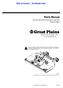 Parts Manual. Rotary Cutters RCF3610 (540 RPM) & RCFM3610 (1000 RPM) Copyright 2017 Printed 08/04/ P