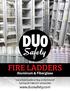 CATALOG NO. 615 FIRE LADDERS. Aluminum & Fiberglass. Use a Good Ladder or Stay on the Ground Toll Free: (DUOLDRS)