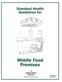 Standard Health Guidelines for. Mobile Food Premises. Health and Community Services