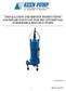 INSTALLATION AND SERVICE INSTRUCTIONS AND REPAIR PARTS LIST FOR 1HP CENTRIFUGAL SUBMERSIBLE EFFLUENT PUMPS