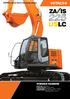 HYDRAULIC EXCAVATOR. ZAXIS-3 series Short-tail-swing version