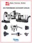 Haas Factory Outlet 2013 PERFORMANCE ACCESSORY CATALOG