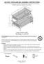NOVARO TRIO BUNK BED ASSEMBLY INSTRUCTIONS