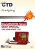 Fire-fighting. SALAMANDRE Range USER MANUAL SALAMANDRE 180. Version 2 29/03/16