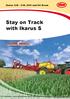 Stay on Track with Ikarus S