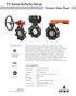FX Series Butterfly Valves Product Data Sheet