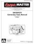 SM3000GFI Generator Parts Manual Starting with S/N s