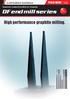 TOOLS NEWS Update B179G. Diamond Coated End Mills for Graphite. DFendmillseries. Item Expansion. High performance graphite milling.