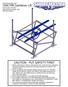 PW Cantilever Lift: Part Number: Instructions and Safety Tips 1200 Ibs Capacity
