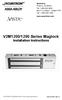 V2M1200/1290 Series Maglock Installation Instructions