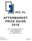 AFTERMARKET PRICE GUIDE 2018