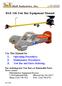 BAE 146 Tow Bar Equipment Manual