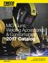2017 Catalog. MIG Guns, Welding Accessories & Consumables. esab.com