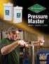 Pressure Master. SubDrive MonoDrive E-Z Pac 3/15