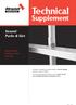 Technical. Supplement. Stramit Purlin & Girt BRIDGING DETAILING GUIDE