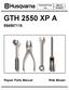 Illustrated Parts List GTH 2550 XP A