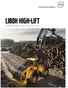 L180H HIGH-LIFT. VOLVO WHEEL LOADERS 33-34t (72,700-75,000lbs) 334hp