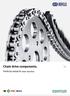 Chain drive components. Perfectly linked for your success.
