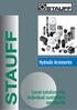 STAUFF. Hydraulic Accessories. Local solutions for individual customers worldwide