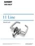 Table of Contents. 11 Line Bored Lock. On the Cover