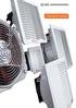 INDUSTRIAL THERMAL MANAGEMENT. Filter fans FL-Series