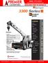 3300 Series. product guide. contents. features. 3330F: 8.5T (7.7mt) 3-section boom with 25 ft. 2 in. (7.6m) Tip Height