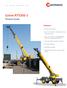 Grove RT530E-2. Product Guide. Features. 30 t (30 USt) capacity. 8,8 m 29,0 m (29 ft 95 ft) four-section full power boom