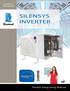 COMMERCIAL REFRIGERATION SILENSYS INVERTER. Precision, Energy Saving, Multi-use