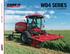 SELF-PROPELLED WINDROWERS WD4 SERIES WD4 SERIES