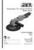 Pneumatic 7in. Angle Polisher #505741, JAT-741