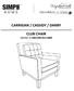 CARRIGAN / CASSIDY / DARBY CLUB CHAIR MODEL # AXCCHR-013-DBR