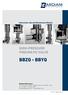 Instruction, Use and Maintenance Manual HIGH-PRESSURE PNEUMATIC VALVE BBZQ - BBYQ