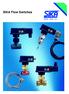 SIKA Flow Switches -1-